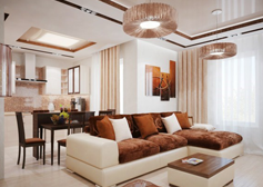 Ý tưởng trang trí cho phòng khách nhỏ luôn cuốn hút